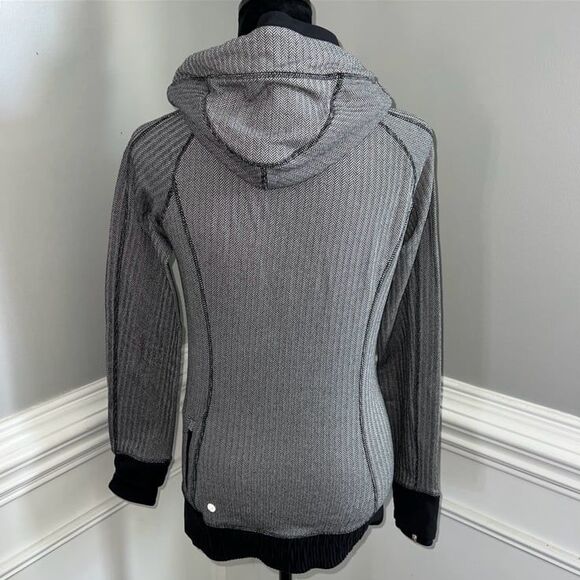 Womens Lululemon Think Fast Pullover Hoodie Herringbone size 6 - Picture 7 of 10